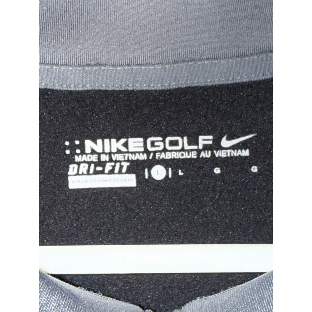 Nike Golf Men's Thermafit Hypervis 1/2 Zip Cover Up Sweatshirt Fleece Lined LG